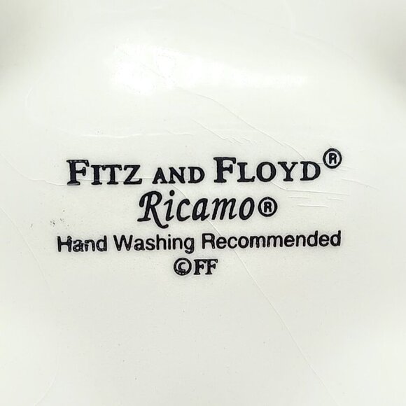 Fitz and Floyd Ricamo Deviled Egg Tray NWT - Picture 5 of 6